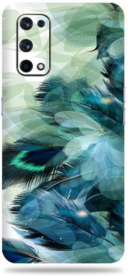 LAMHA Realme X7 Pro 5G Skin Sticker Mobile Skin(Ultra Super Pankh With High Matte Finish.)