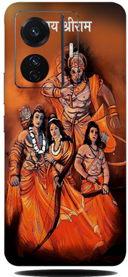 WeCre8 Skin's Vivo t1 pro 5g Mobile Skin(Jai Shree Ram Multicolor Skin)