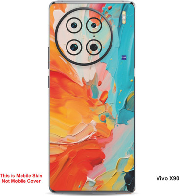 VYBE The Smart Choice Vivo X90 Art Embossed Mobile Skin(Halloween 16)