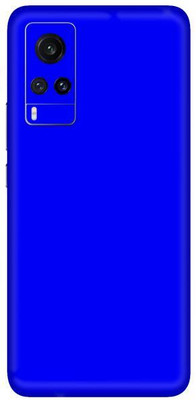 Vcare GadGets Vivo X60 Mobile Skin(Blue Matte)