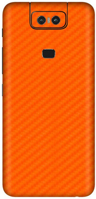 Vcare GadGets Asus Zenfone 6 Z Mobile Skin(Orange)