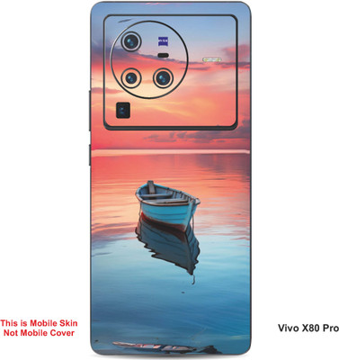 VYBE The Smart Choice Vivo X80 Pro Naturel Mobile Skin(Dark Salmon 15)