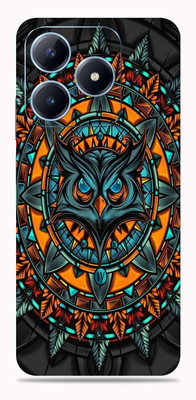 SkinoMania realme NARZO N63 Mobile Skin(Mighty owl)