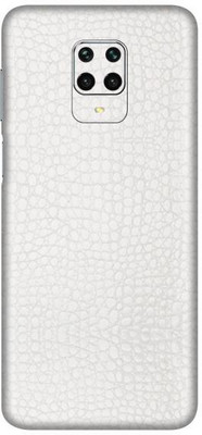 Vcare GadGets Redmi Note 9s Mobile Skin(White Textured Leather)