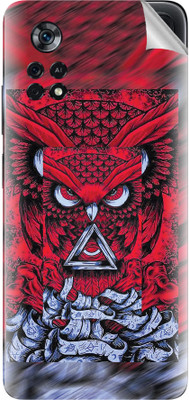 tiddler Xiaomi Poco X4 Pro 5G Mobile Skin(Red)