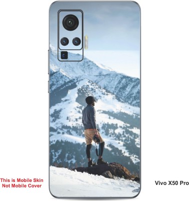 VYBE The Smart Choice Vivo X50 Pro Naturel Mobile Skin(Gull Grey 9)