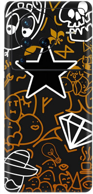 wrap craft VIVO X80 PRO 5G Premium Vinyl Mobile Skin(Multicolor)