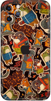 AMTHA AMTHA Apple iPhone 11 Pro Max Mobile Skin(Multicolor)