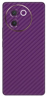 Vcare GadGets Fiber Carbon Purple V30e 5G Mobile Skin(Fiber Carbon Purple)