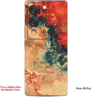 VYBE The Smart Choice Vivo 29 Pro Abstract Embossed Mobile Skin(Persian 2)
