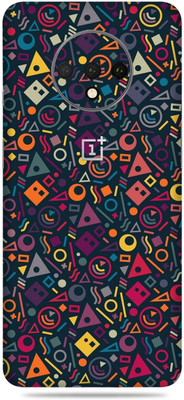 Gizmo Wraps Oneplus 7t Mobile Skin(Multicolor Skin With Cleaning Wipe)