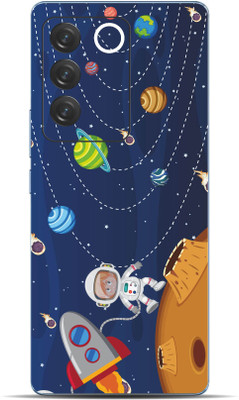 VYBE Vivo 27 Pro Space Mobile Skin Mobile Skin(Delft Blue 31)