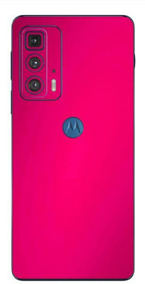 Vcare GadGets Moto Edge 20 Pro Mobile Skin(Pink)