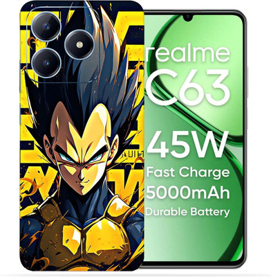 OggyBaba Realme C63 5g Mobile Skin(Art by Goku)