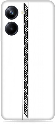 SkinoMania Realme 10 pro (5G) Mobile Skin(B&W simple-line)