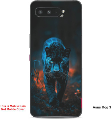 VYBE The Smart Choice Asus Rog 3 Wolf Embossed Mobile Skin(Ceramic White 3)