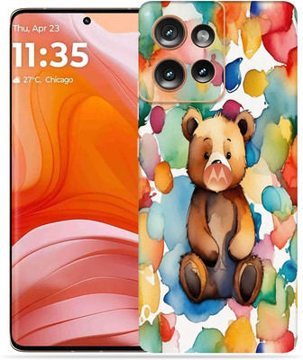 OggyBaba Moto Edge 50 Mobile Skin(Bear painting)