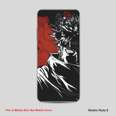 VYBE The Smart Choice Redmi Note 8 Pain Konoha Raid Naruto Mobile Skin Mobile Skin(Pale Grey A25)