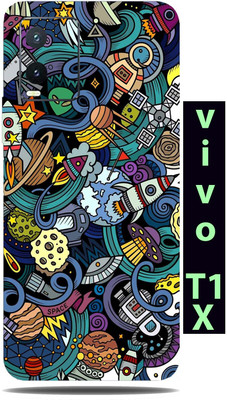 TJ CREATION vivo T1X Mobile Skin(Ultra Rocket Missile Skin With High Matte Finish.)