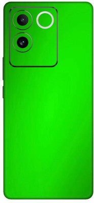 Vcare GadGets Vivo T2 Pro 5G Mobile Skin(Metallic Green Shining)