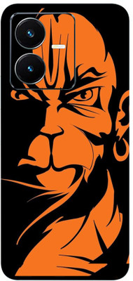 Pochanki Vivo Y22 Mobile Skin(Ultra Super Hanuman Ji Skin With Matte Finish.)