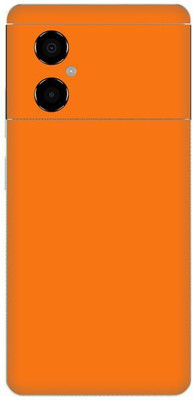 Vcare GadGets Poco M4 5G Mobile Skin(Orange)