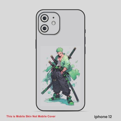 VYBE The Smart Choice iPhone 12 Zoro Embossed Mobile Skin(Baltic Sea 21)