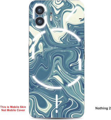 VYBE The Smart Choice Nothing 2 Abstract Embossed Mobile Skin(Vanilla 1)