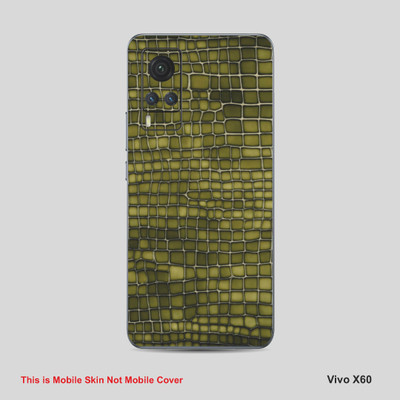 VYBE The Smart Choice Vivo X60 Pattern Mobile Skin Mobile Skin(Multi ColourCJ20)