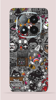 OggyBaba OggyBaba Redmi Note 14 pro 5g Mobile Skin(Zombie-Graffiti)