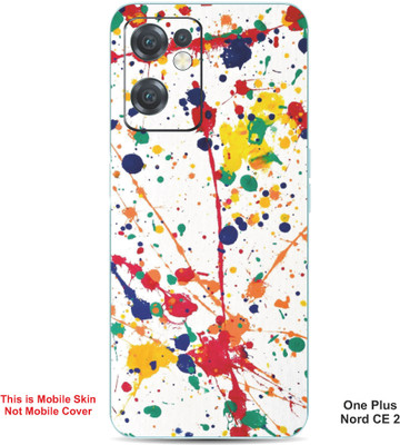 VYBE The Smart Choice One Plus Nord CE 2 Art Embossed Mobile Skin(Soapstone A17)