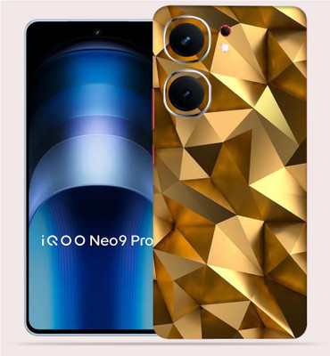 OggyBaba Vivo Iqoo Neo 9 Pro 5g Mobile Skin(Golden poly)