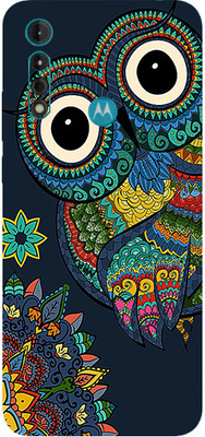 BUGGU Motorola Moto G8 power Lite Mobile Skin(Ultra Super Baby Owl Skin With High Matte Finish)
