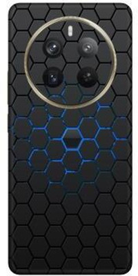Vcare GadGets Realme 12 Pro Plus (5G) Mobile Skin(Black & Blue)