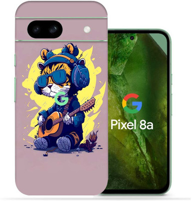 OggyBaba Google Pixel 8A 5g Mobile Skin(Gitaar Cat)