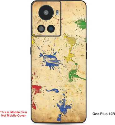 VYBE The Smart Choice One Plus 10R Art Embossed Mobile Skin(Picton Blue A9)