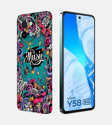 OggyBaba Vivo Y58 5g Mobile Skin(Music)