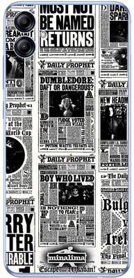 FCS Huawei P60 Printed Back skin Mobile Skin(Newspaper)
