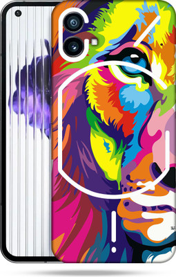 SkinoMania Nothing-Phone(1) Mobile Skin(Multicolor Lion)