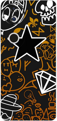 wrap craft VIVO IQOO Z10R 5G Premium Vinyl BACK 119 Mobile Skin(Multicolor)