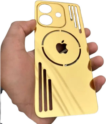 Mokteck OPPO A3X 4G Gold Mirror Finish Back Panel Mobile Skin(Gold)