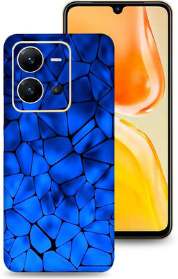 SkinoMania Vivo V25-5G Mobile Skin(Blue Pebbles)