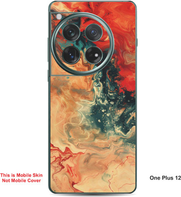 VYBE The Smart Choice One Plus 12 Art Embossed Mobile Skin(River Bed A13)