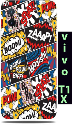 TJ CREATION Vivo T1x Mobile Skin(Ultra Super Boom Skin With High Matte Finish.)