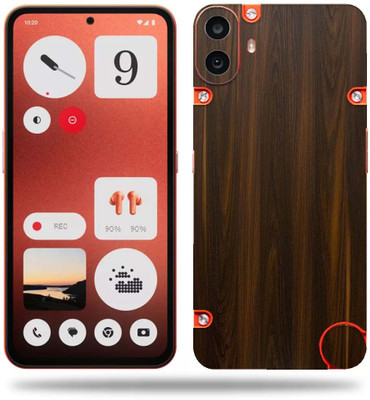 WeCre8 Skin's WeCre8 Skin's Nothing_CMF_Phone_1 Mobile Skin(Mahogany Wood)