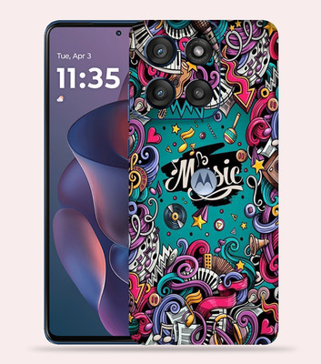 OggyBaba OggyBaba Moto G60 pro 5g Mobile Skin(Music)
