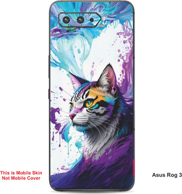 VYBE The Smart Choice Asus Rog 3 Horse Embossed Mobile Skin(Concord 3)