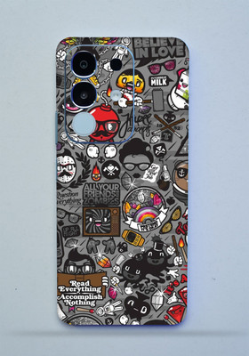 Gizmo Wraps Iqoo Z10x 5g Mobile Skin(Zombie Graffiti)