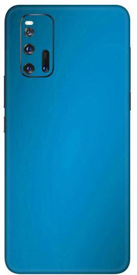 Vcare GadGets IQOO 3 5G Mobile Skin(Metallic Light Blue Shining)