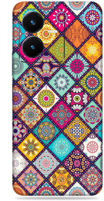SkinoMania Vivo Y22 Mobile Skin(Multicolor Print Art)